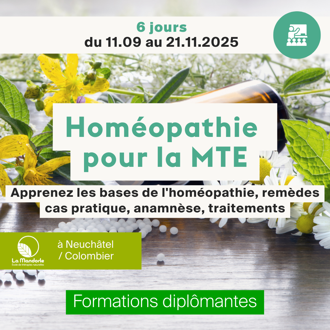 Homéopathie pour la MTE • 6 jours