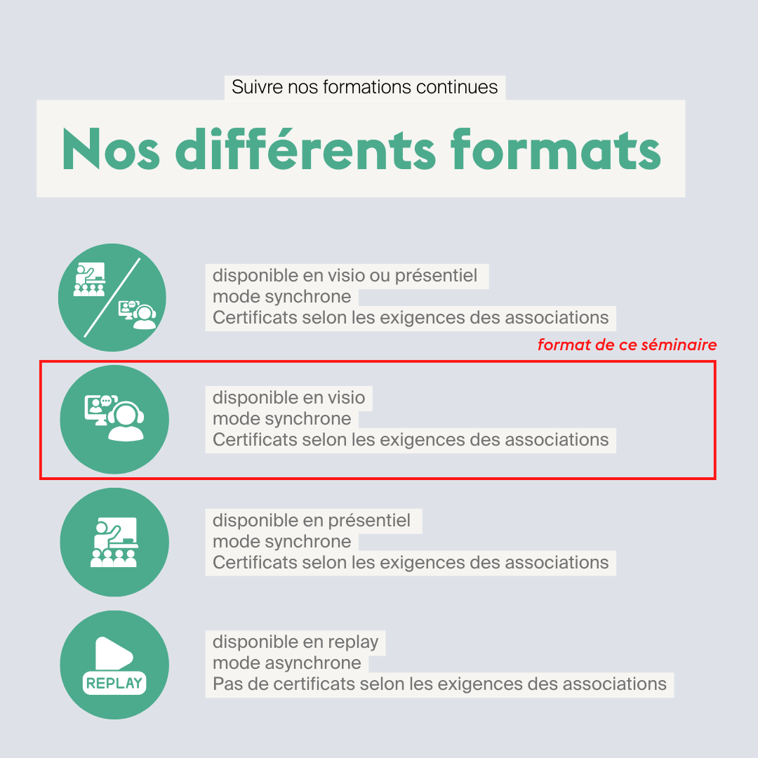 Mise en pratique du cadre et des exigences des assurances complémentaires liées à vos prestations du secteur • En ligne synchrone