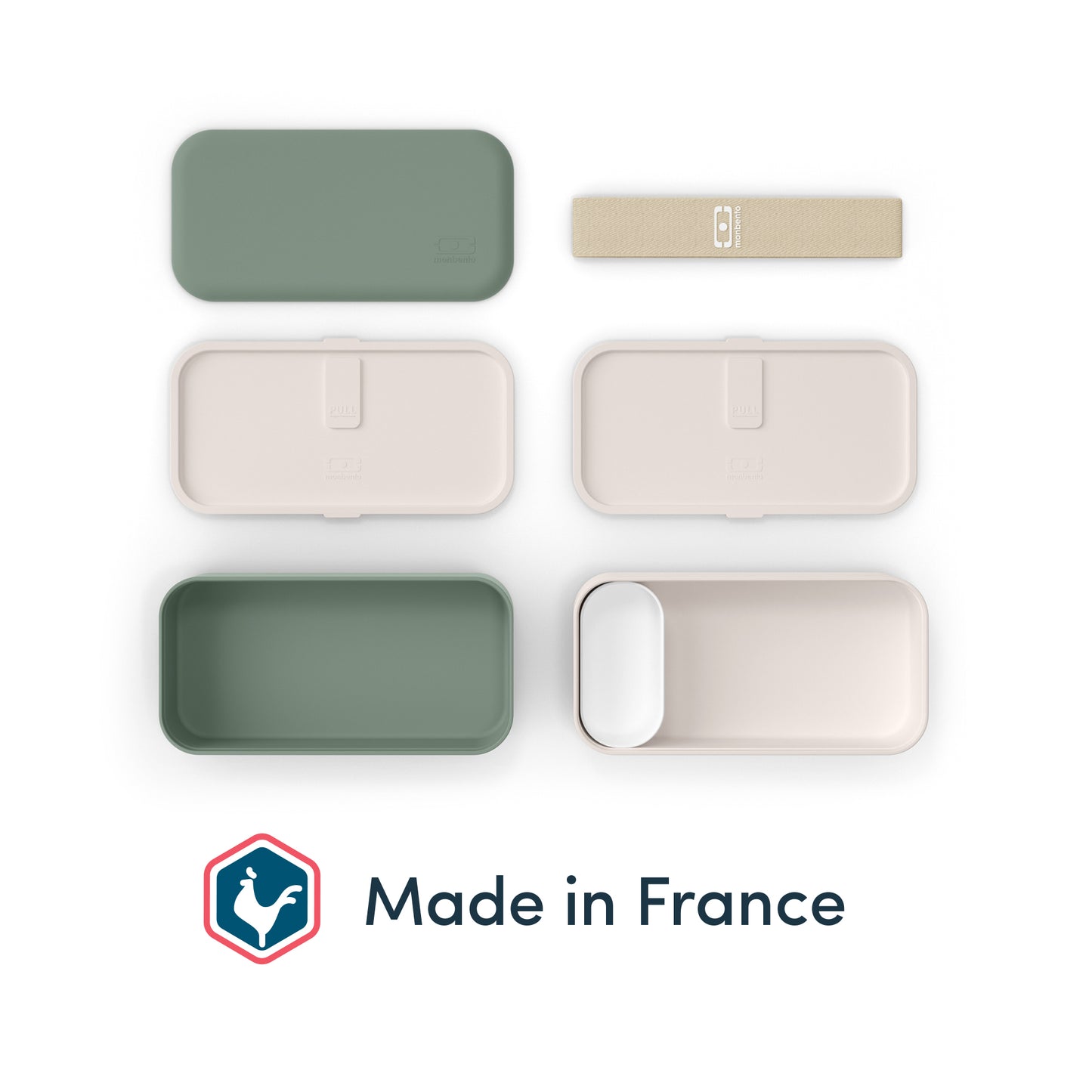 MB vert Natural • Le bento en matières recyclées