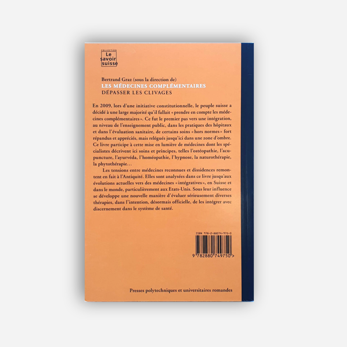 Livre • Les médecines complémentaires Bertrand Graz
