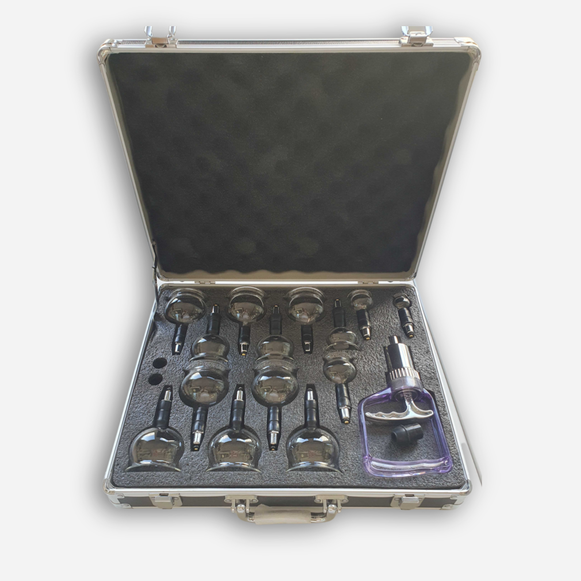 Kit des Ventouses • sous vide 14 pièces en verre