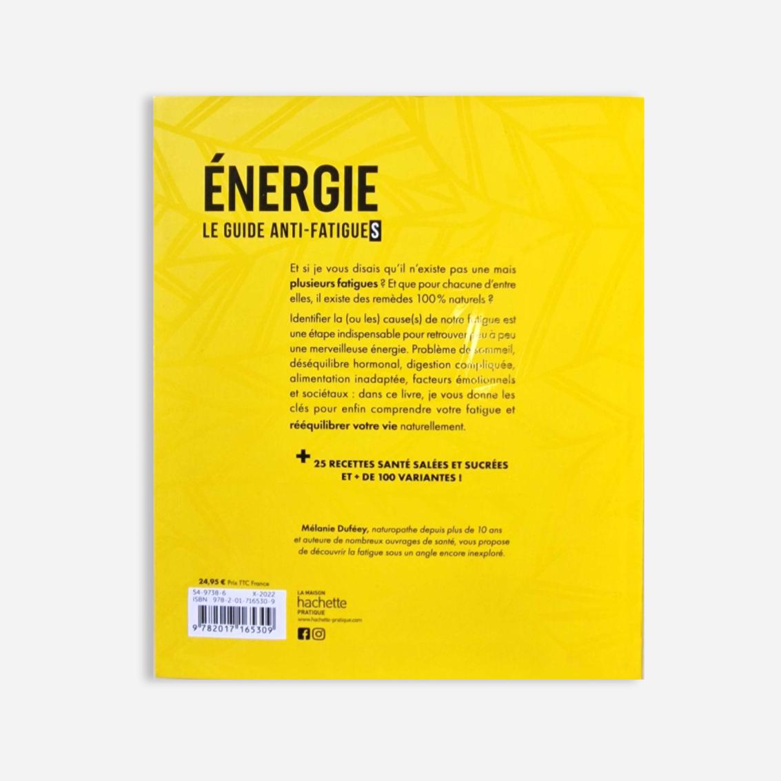 Livre • Énergie - Le guide Anti-fatigues de Mélanie Duféey