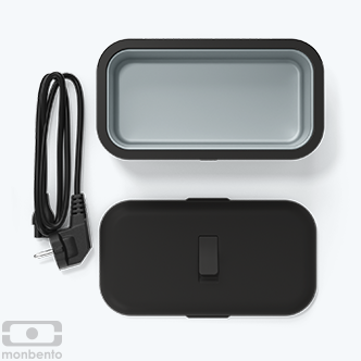 MB Warmer noir Onyx •Le bento chauffant