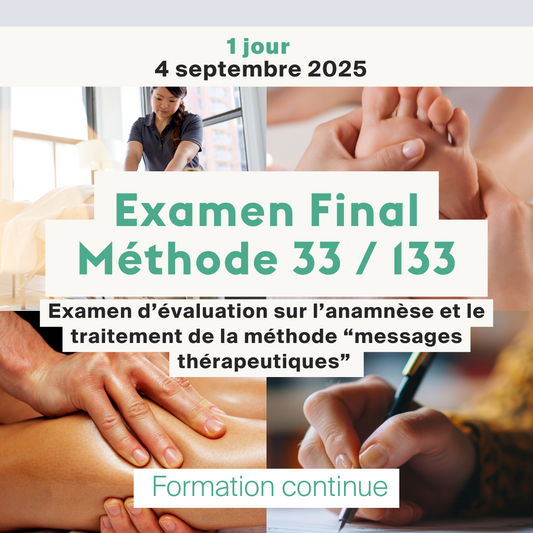 Méthode 33 • 133 - Examen final - 1 jour