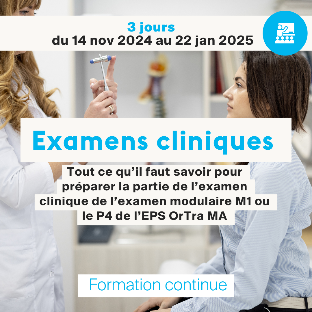 Examens Cliniques • M1 ou P4