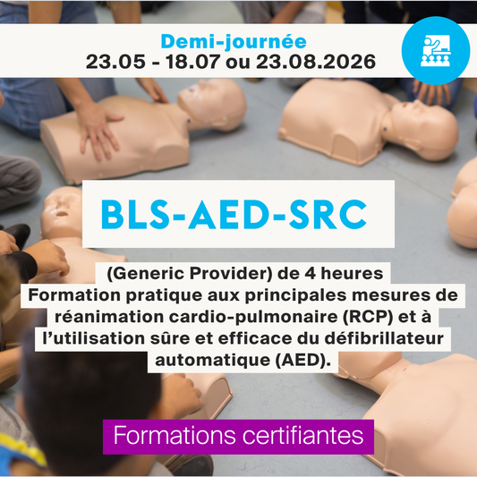 BLS-AED-SRC • (Generic Provider) 4 heures