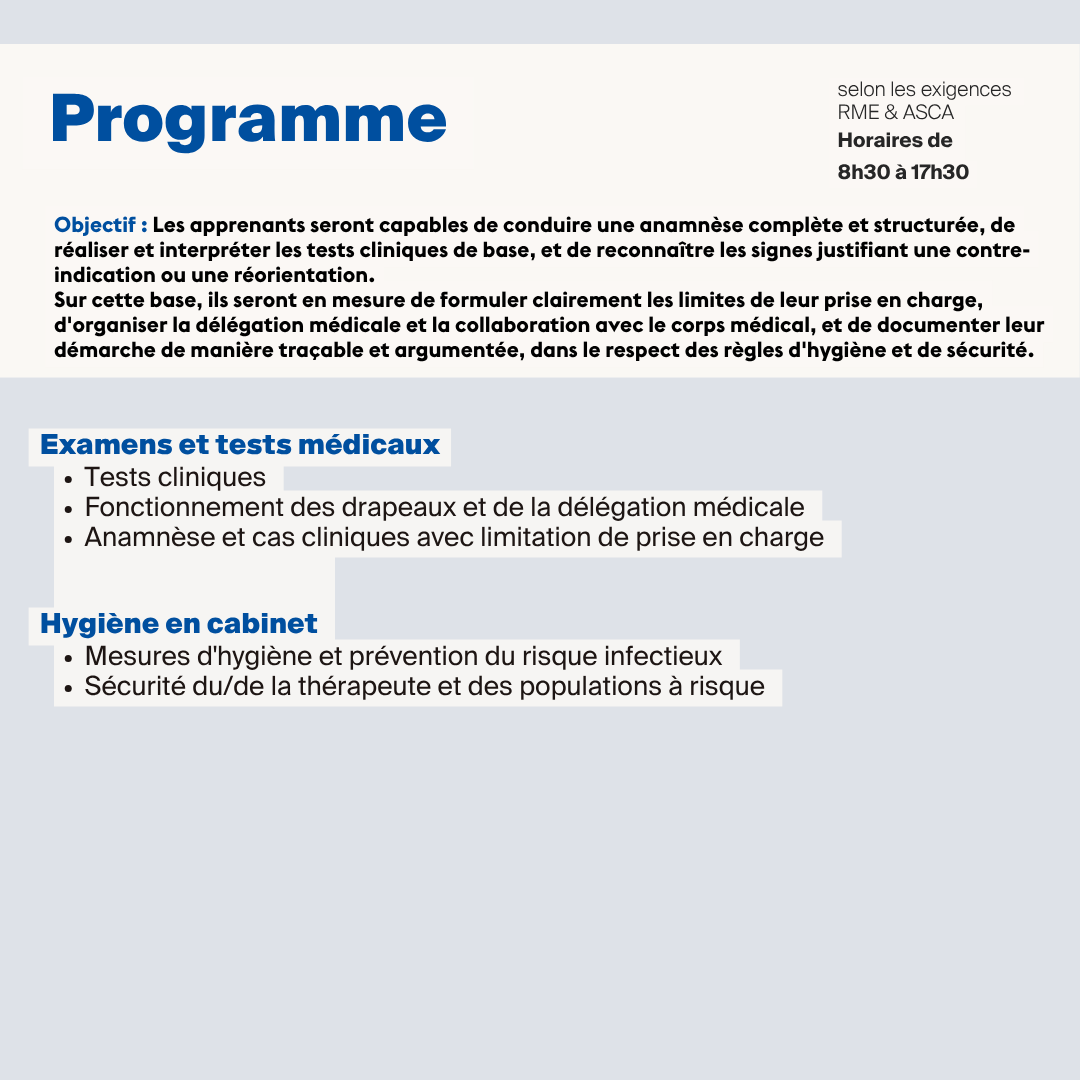 BM3 • Sécurité des clientᐧeᐧs, sécurité de la ou du thérapeute • 2027