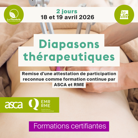 Diapasons thérapeutiques • Avril 2026 • 2 jours
