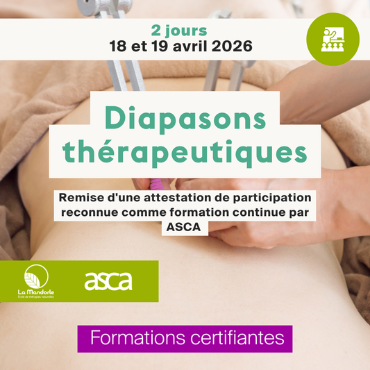 Diapasons thérapeutiques • Avril 2026 • 2 jours