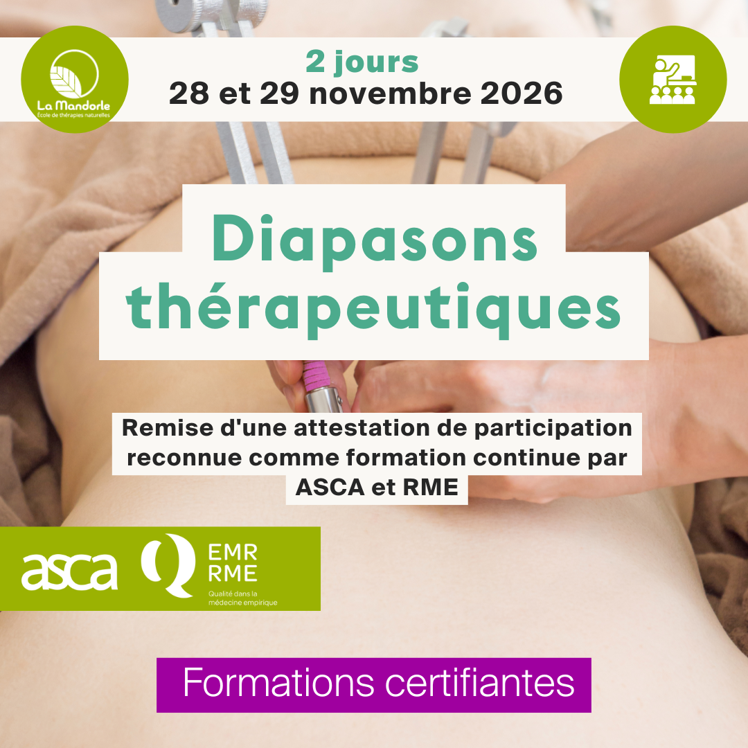 Diapasons thérapeutiques • Novembre 2026 • 2 jours