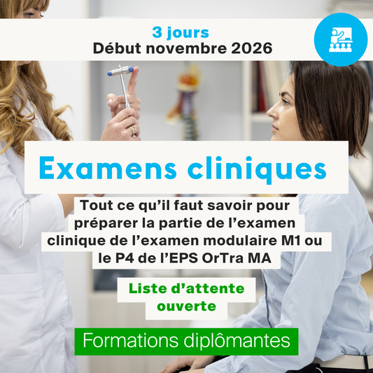 Examens Cliniques • M1 ou P4
