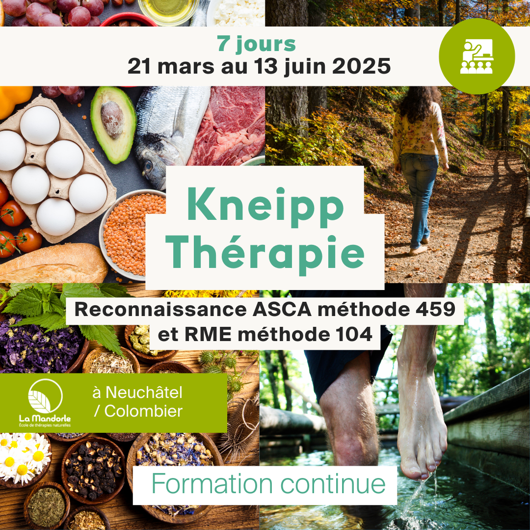 Kneipp Thérapie • ASCA méthode 459 et RME méthode 104 • 7 jours